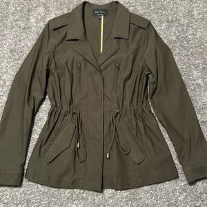 Olive Green Utility Jacket